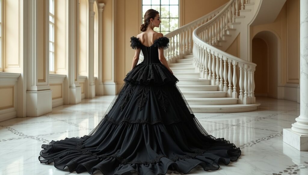 Why Black Goth Wedding Dresses Are the Bold New Bridal Obsession