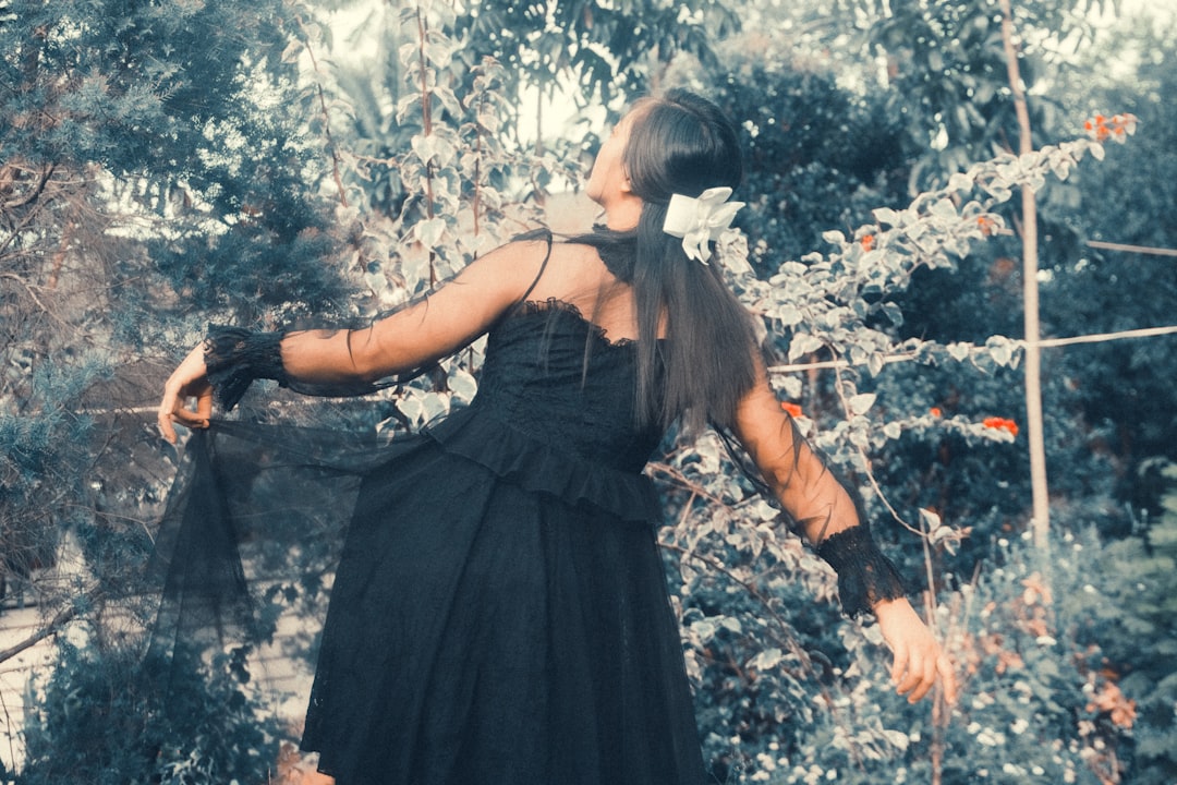 photo 1635081232174 5f5294a3d511 1 - Grand Boudoir Why Brides Are Falling in Love With Black and White Lace Wedding Dresses
