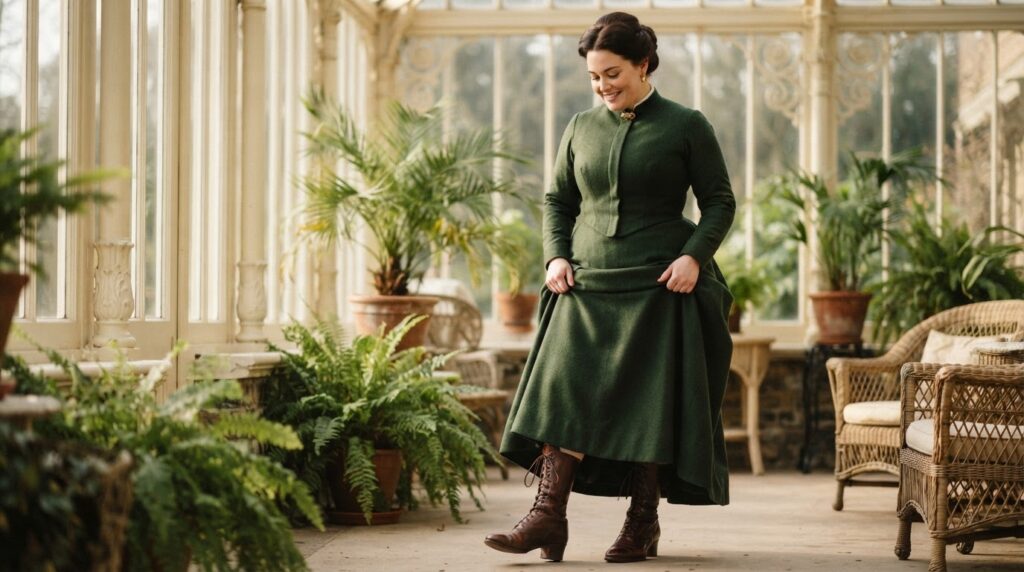 nano banana 2 lite A cinematic portrait photograph of Ultra realistic full body portrait of an eleg 0 3 - Grand Boudoir Victorian Boots Are Making a Shocking Comeback—Here’s What to Know