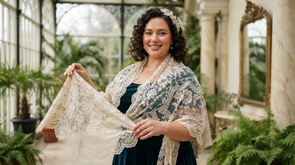 nano banana 2 lite A cinematic portrait photograph of Ultra realistic luxury editorial portrait of 0 1 - Grand Boudoir Victorian Lace Secrets: What Antique Stitch Patterns Reveal About Love