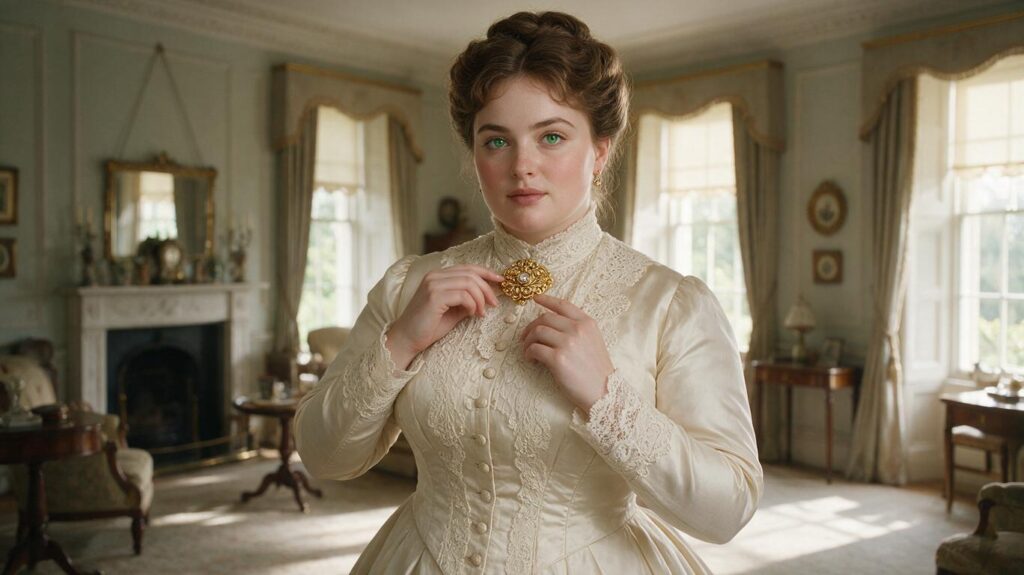 seedream 5.0 pro Ultra realistic full body portrait of a breathtaking beautiful fat plus size Vic 0 - Grand Boudoir Discover the hidden stories behind Victorian gold brooches—symbols of love, loss, and status that still captivate collectors today.