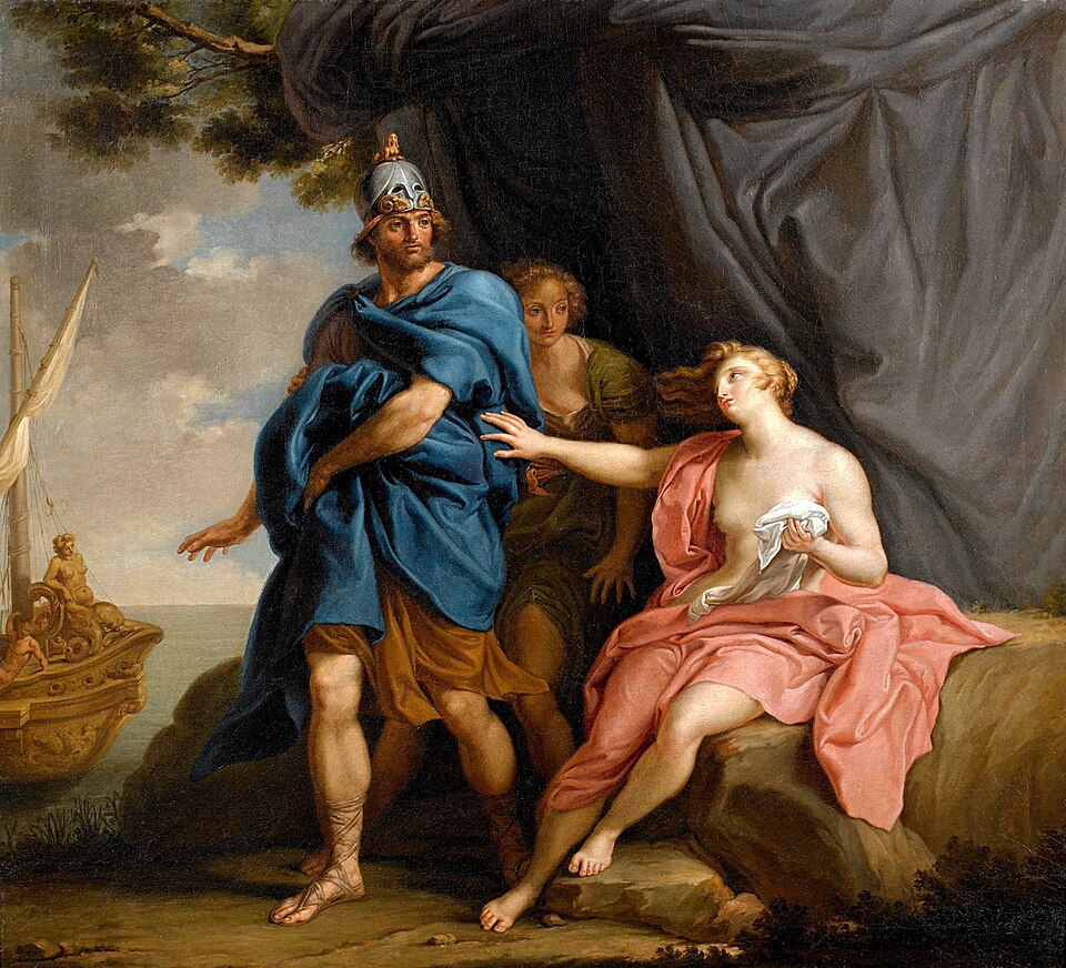 Pompeo Batoni Dido and Aeneas 1747 - Grand Boudoir Pompeo Batoni - Dido and Aeneas