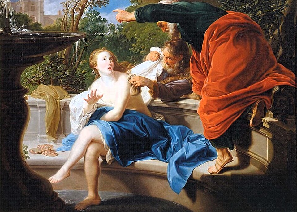 Pompeo Batoni La casta Susanna Pinacoteca Malaspina Pavia - Grand Boudoir Pompeo Batoni Paintings: Portraits of Grand Tour Taste