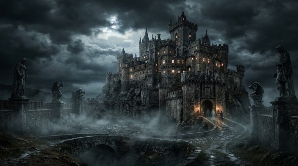 Horace Walpole’s The Castle of Otranto, first published in 1764, is widely regarded as the first Gothic novel and remains essential reading for anyone interested in Gothic fiction, Victorian literature, haunted castles, and the origins of dark romantic storytelling. Its combination of medieval atmosphere, supernatural events, family curses, forbidden desire, and architectural terror established many of the conventions later developed by writers such as Ann Radcliffe and Bram Stoker. For readers fascinated by Gothic literature and the darker side of European history and architecture, this short novel offers a remarkably influential literary experience.