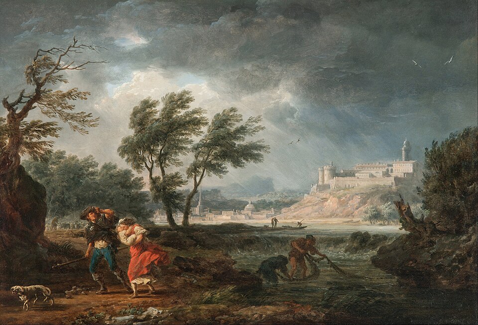 Claude Joseph Vernet The four times of day Midday Google Art Project - Grand Boudoir The Secret Drama Inside Four Times of the Day