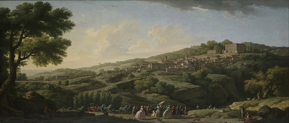 Claude Joseph Vernet Villa at Caprarola Google Art Project - Grand Boudoir Claude-Joseph Vernet - Villa at Caprarola