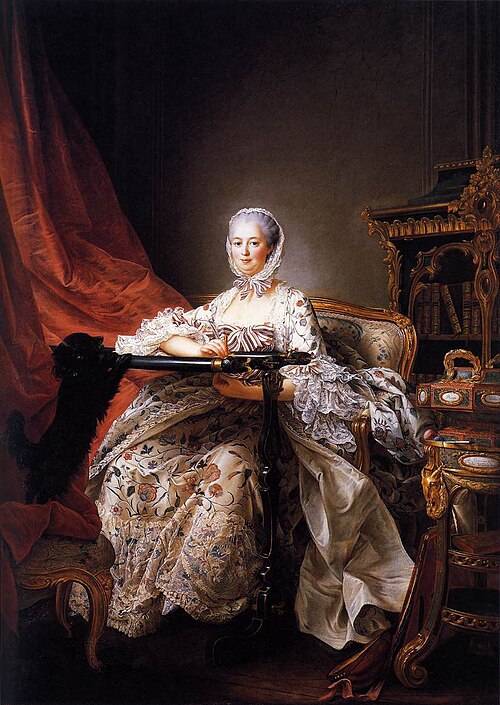 François-Hubert Drouais - Madame de Pompadour