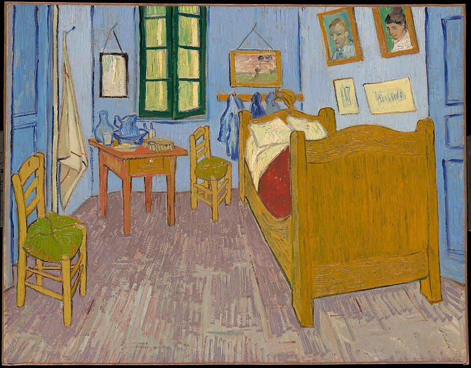 La Chambre a Arles by Vincent van Gogh from C2RMF - Grand Boudoir 88 Van Gogh Paintings Are Finally Hanging Together Again
