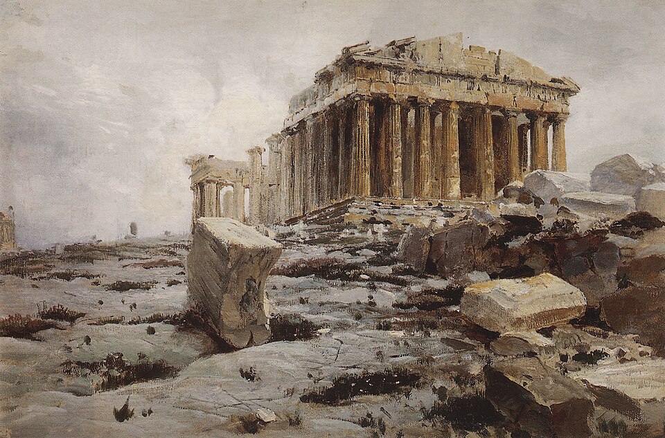 The Parthenon's Famous "Optical Illusions" Might Be a Myth About a Myth